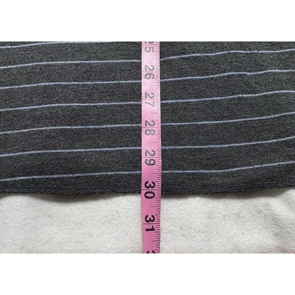MARINE LAYER Men Layer Augusta Dbl Knit Henley Sz XL Gray Pullover Stripe 40-13 - Picture 9 of 9